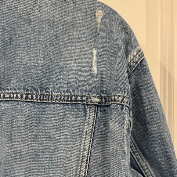 Lucky Brand Boyfriend Trucker Denim Jacket - Picture 7 of 7